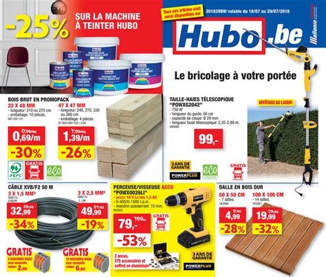 hubo jodoigne|Le bricolage à votre portée. Commandez aussi en ligne! 